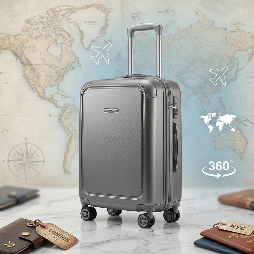 1782695017714 حقيبة سفر صلبة ترولي (Hard Shell Luggage) - الصورة 1