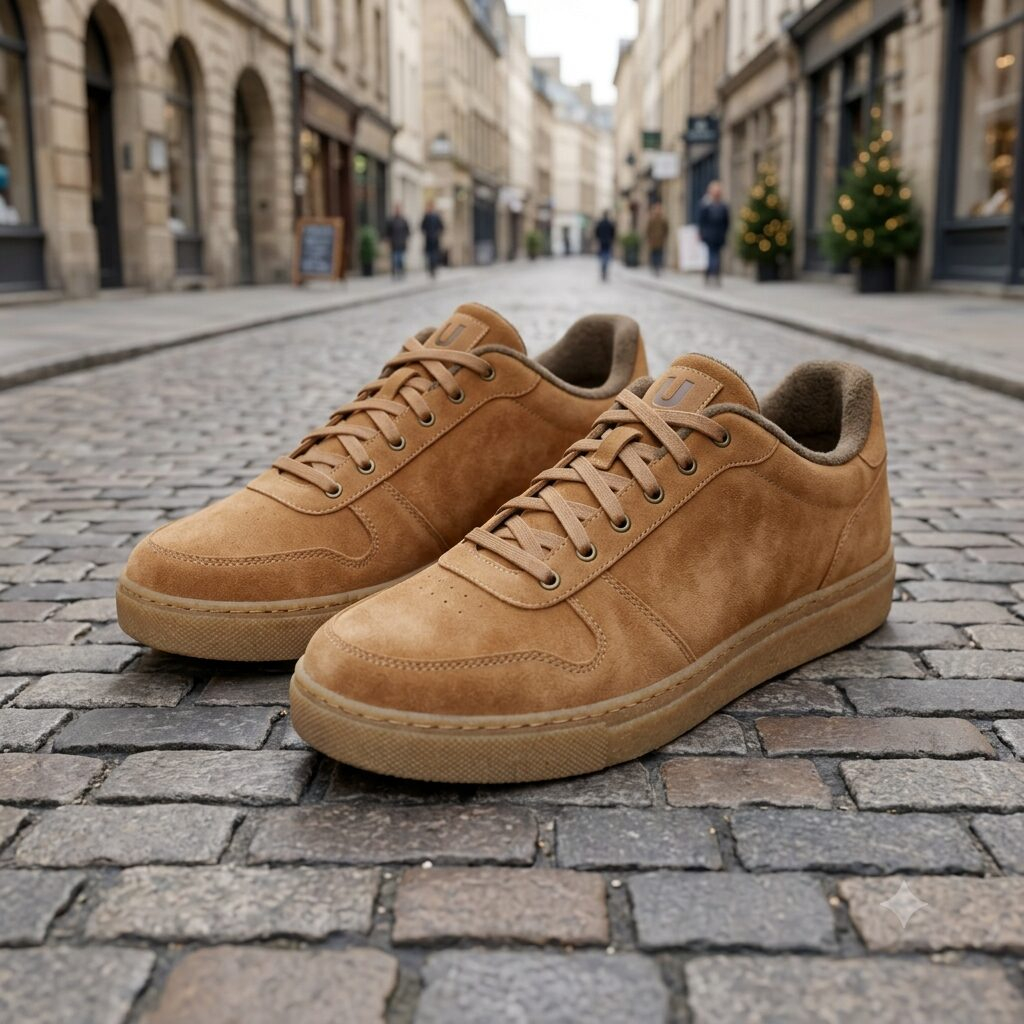 1782780200132 حذاء كاجوال جلد سويدي / شمواه (Men's Suede Casual Shoes) - الصورة 1