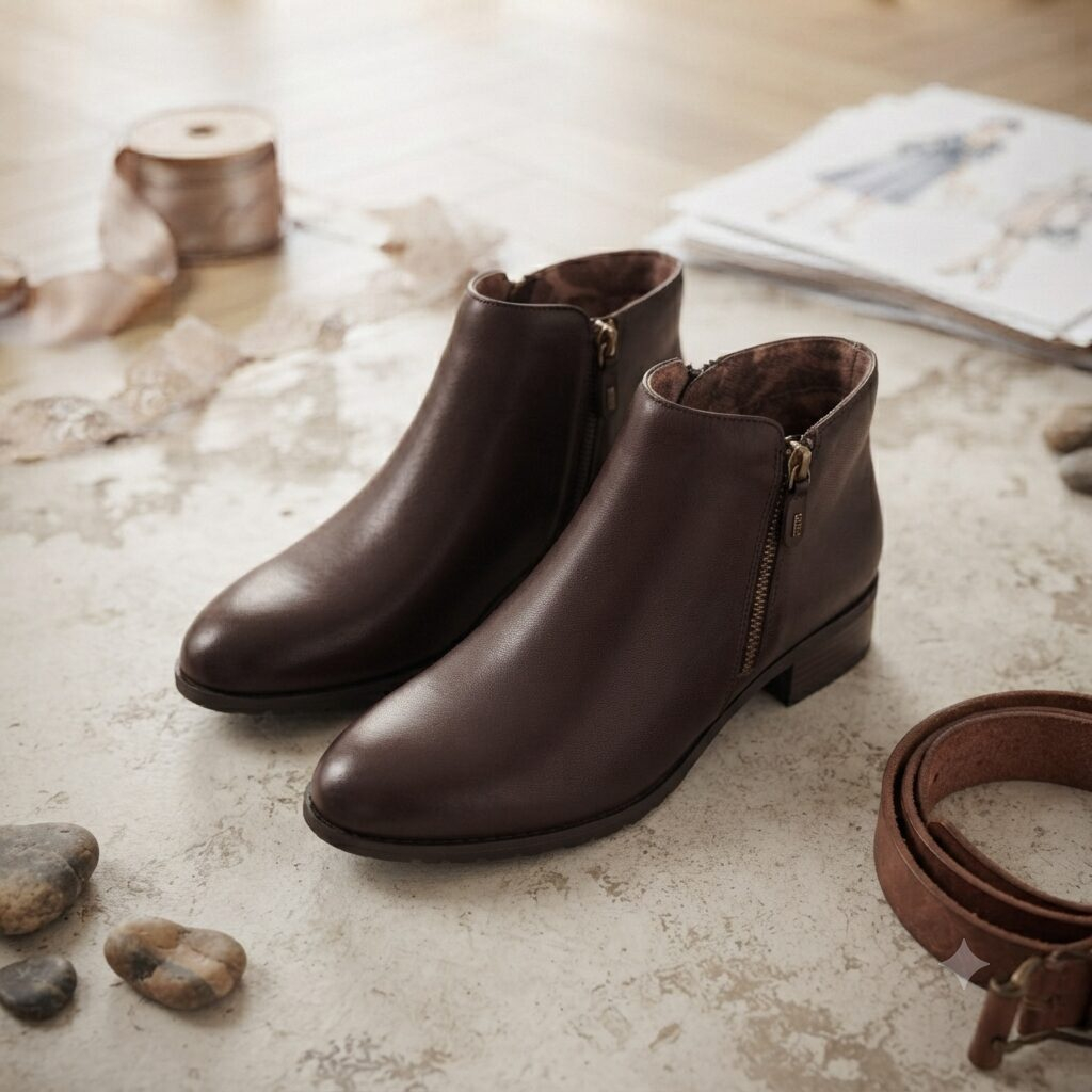 1783028055315 بوت جلدي (Ankle Boots) - الصورة 1
