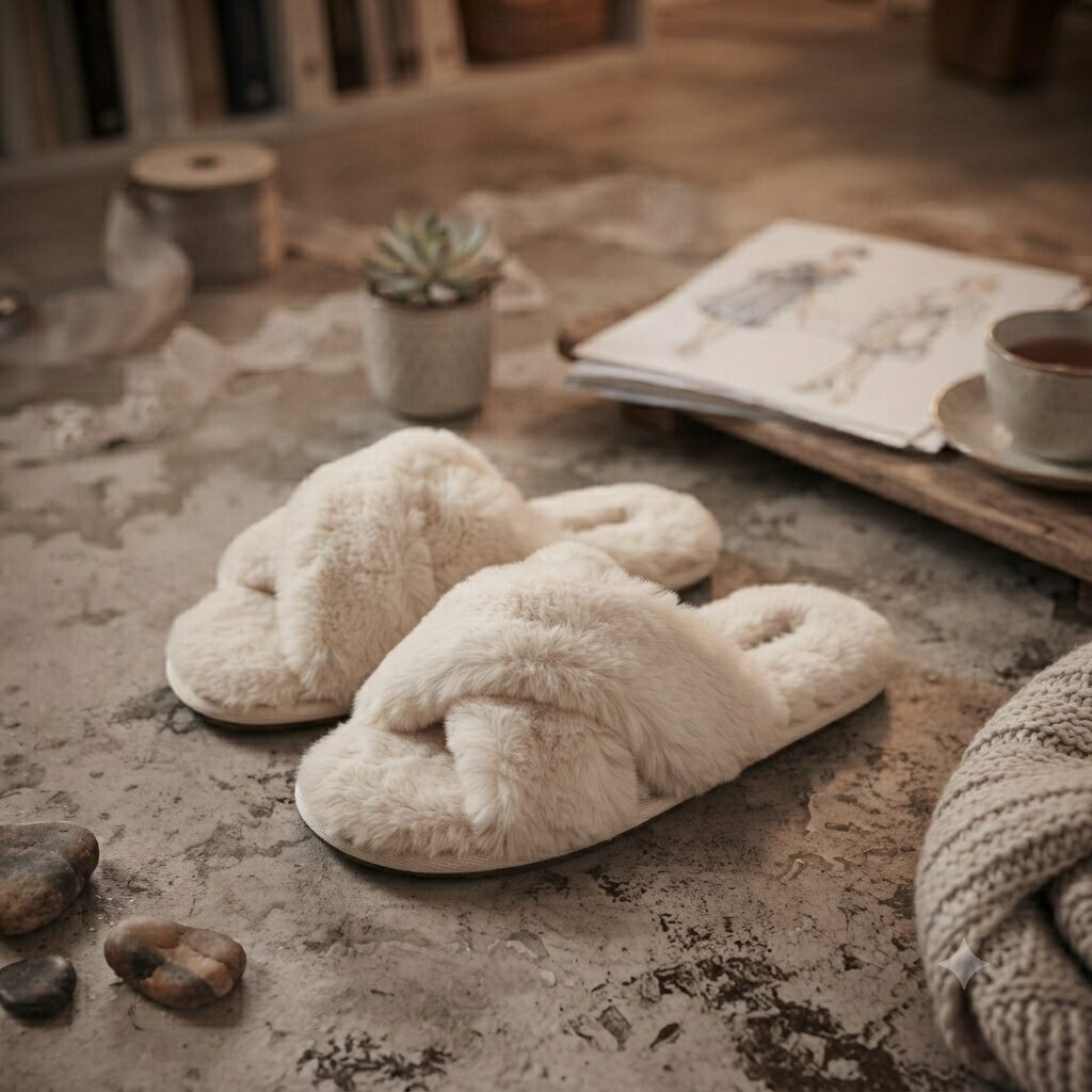1783029059609 شبشب فرو منزلي (Fluffy Slippers) - الصورة 1