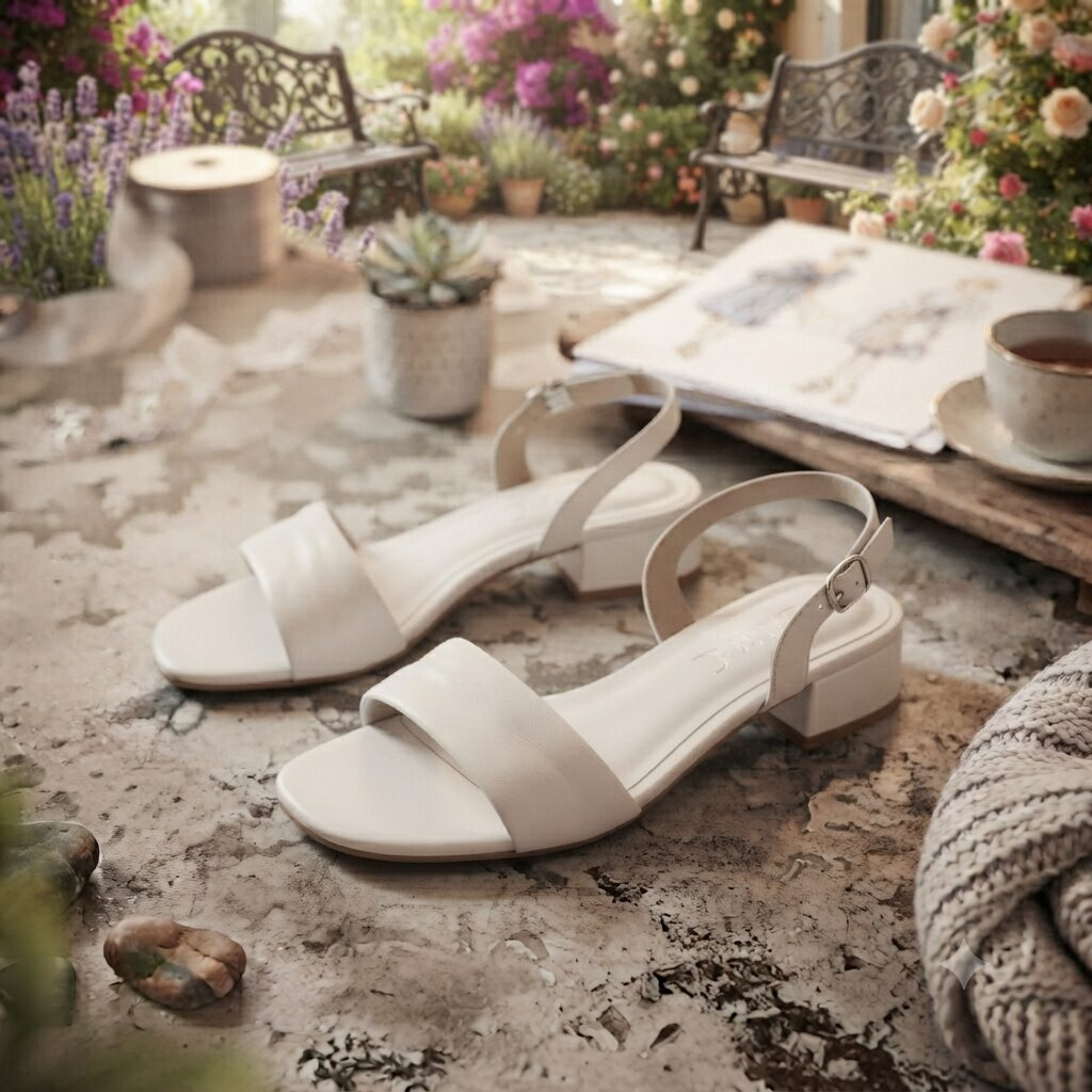 1783029296353 صندل كعب عريض (Block Heel Sandals) - الصورة 1