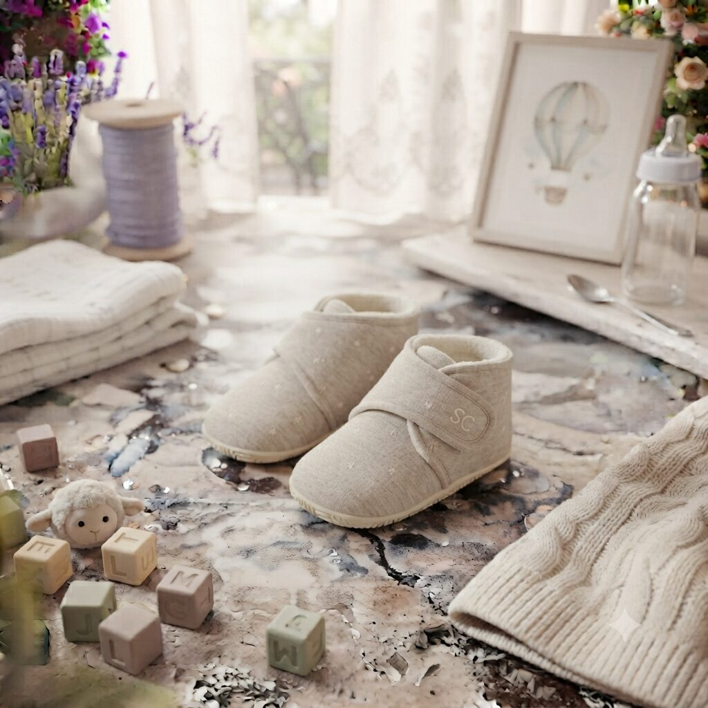 1783046161444 حذاء خطوات أولى مرن (Soft-Sole First Walkers) - الصورة 1